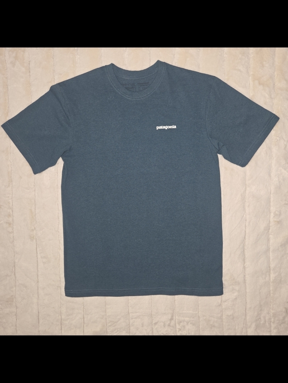 Patagonia Men's Short-Sleeve Crew Tee in Teal